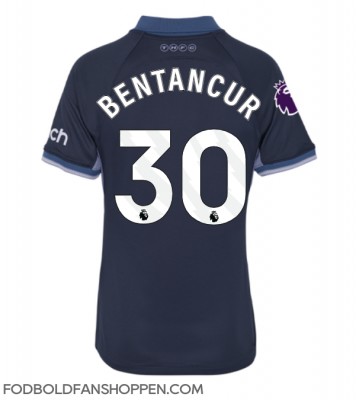 Tottenham Hotspur Rodrigo Bentancur #30 Udebanetrøje Dame 2023-24 Kortærmet